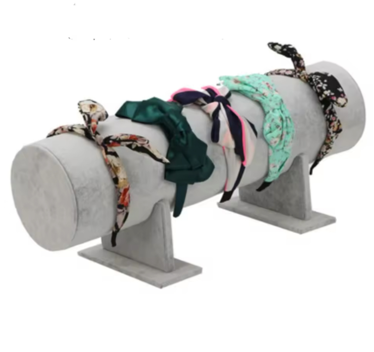 Haarbanden organizer grijs