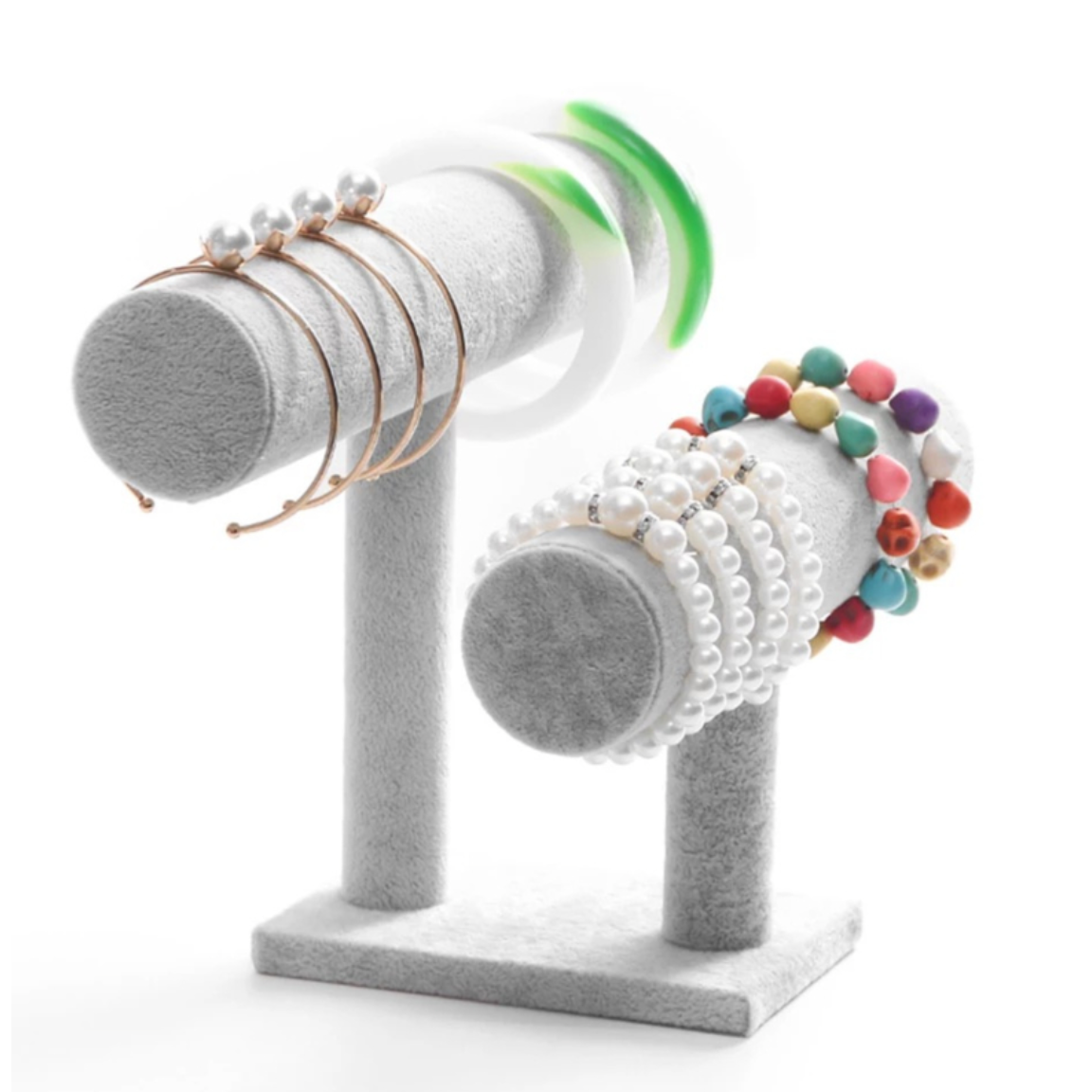 Armbanden organizer grijs