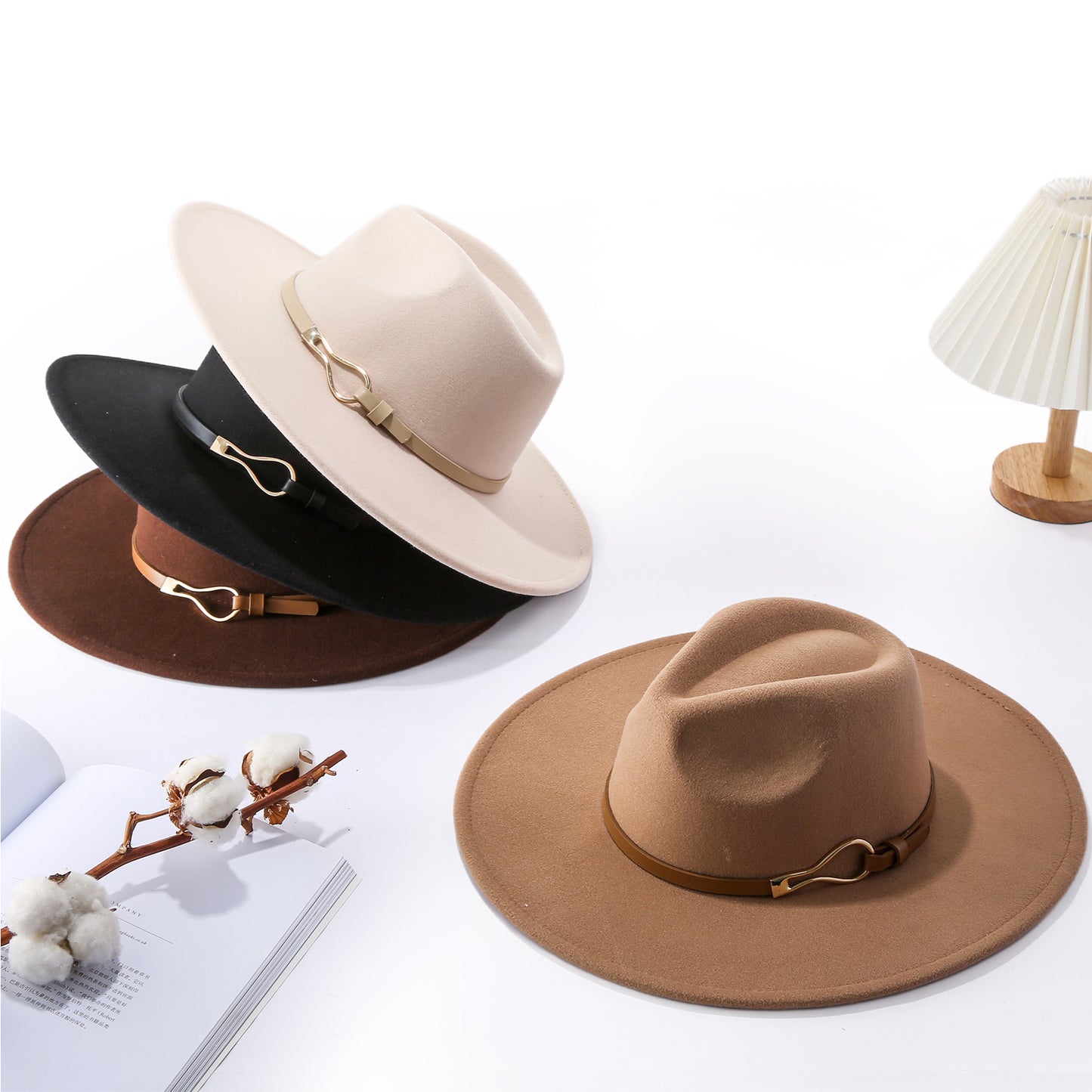 Hat dark brown