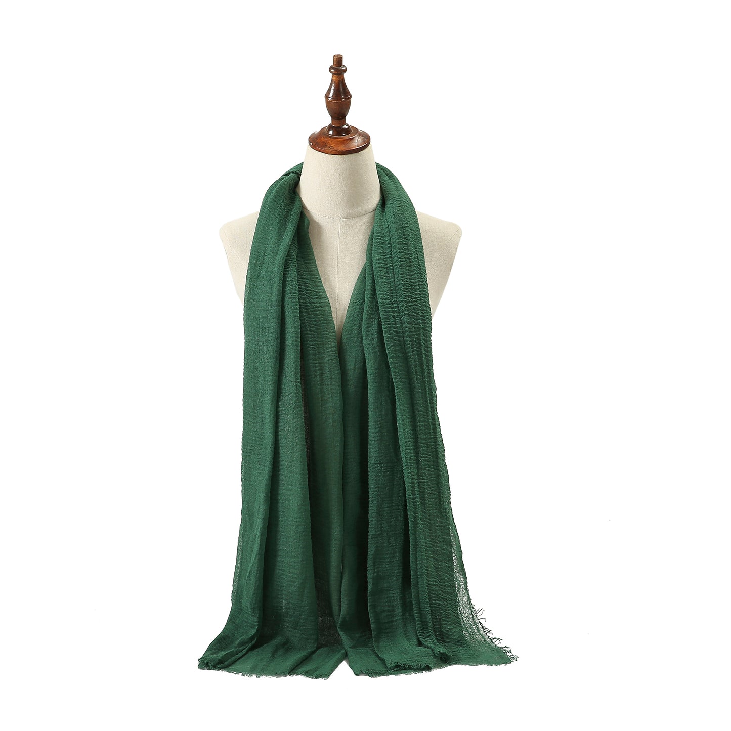 The all time essential scarf Emerald green