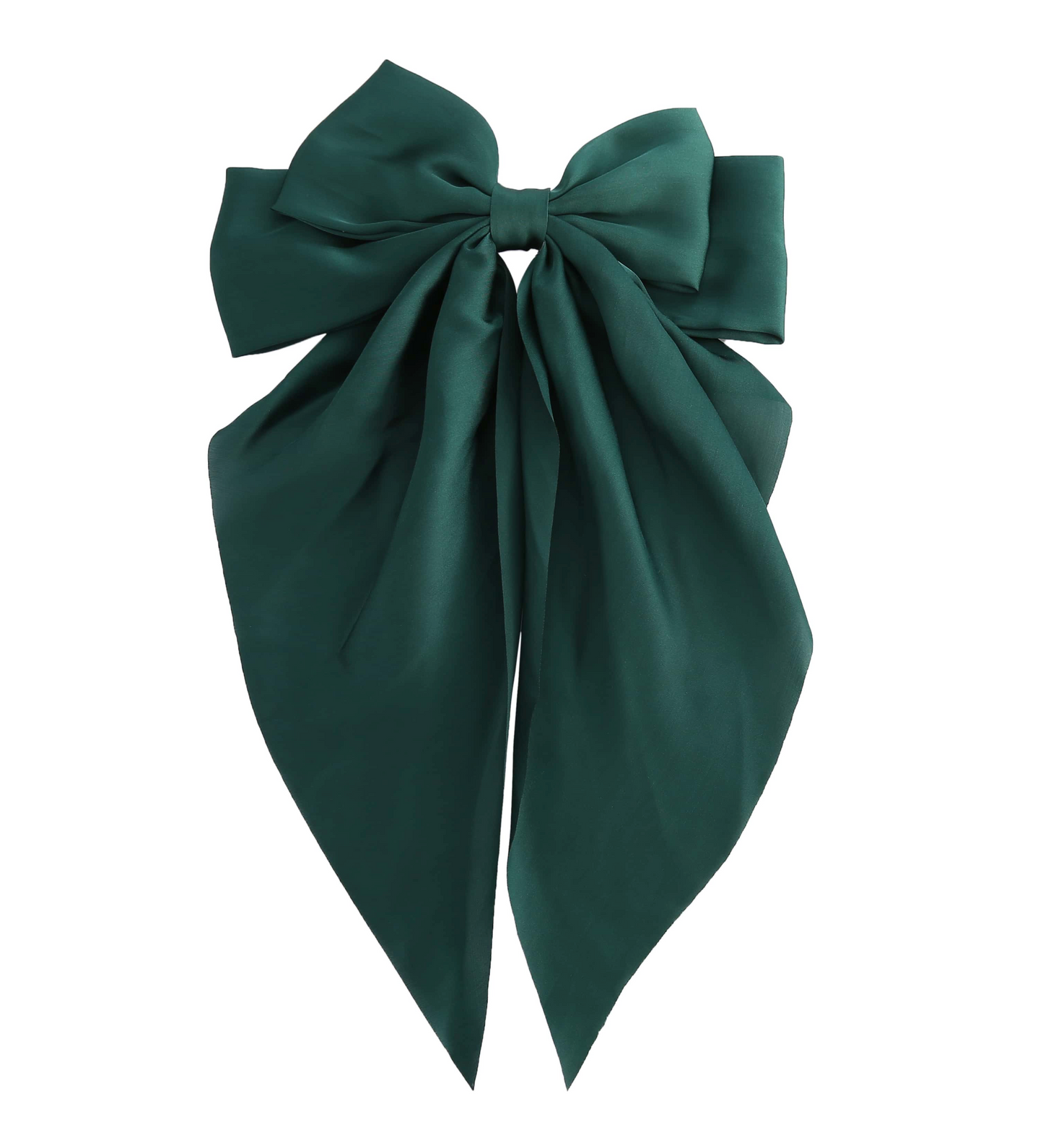 Hairpin with bow green