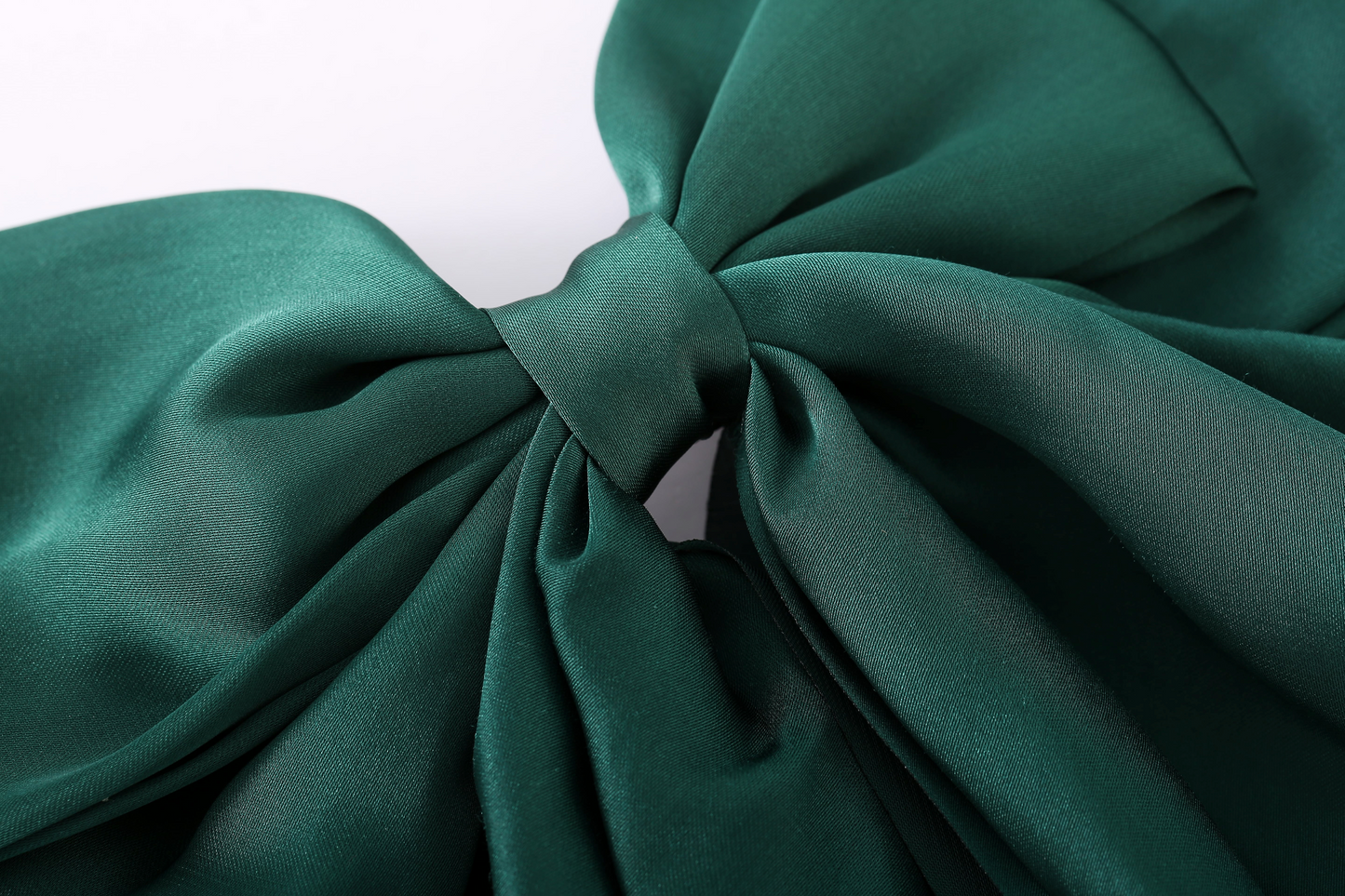 Hairpin with bow green
