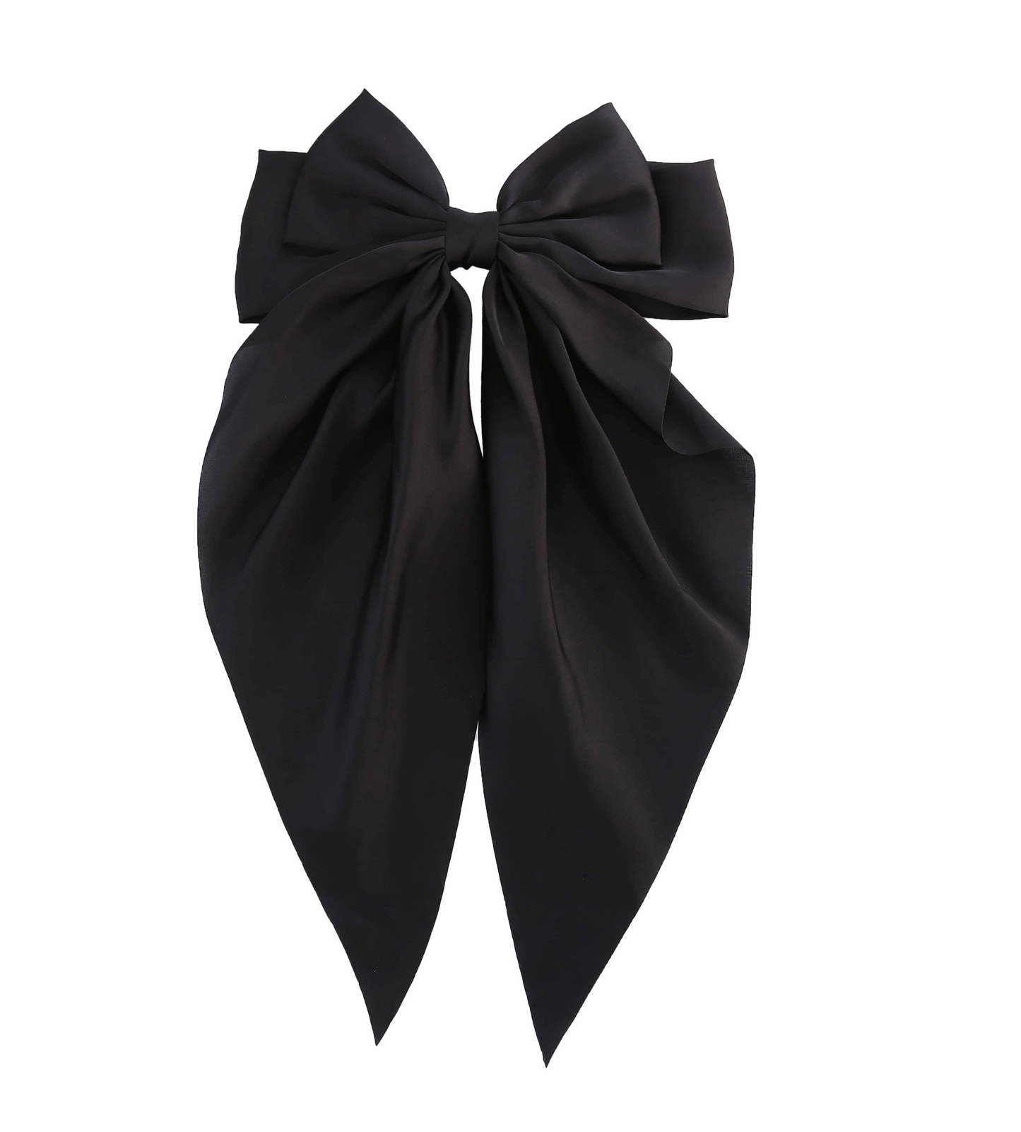 Hairpin with bow black