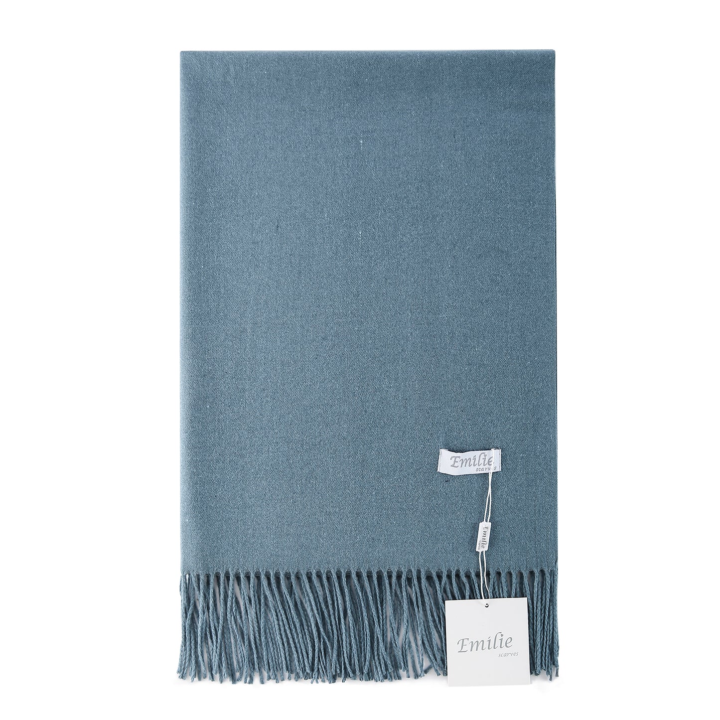 Pashmina scarf denim blue