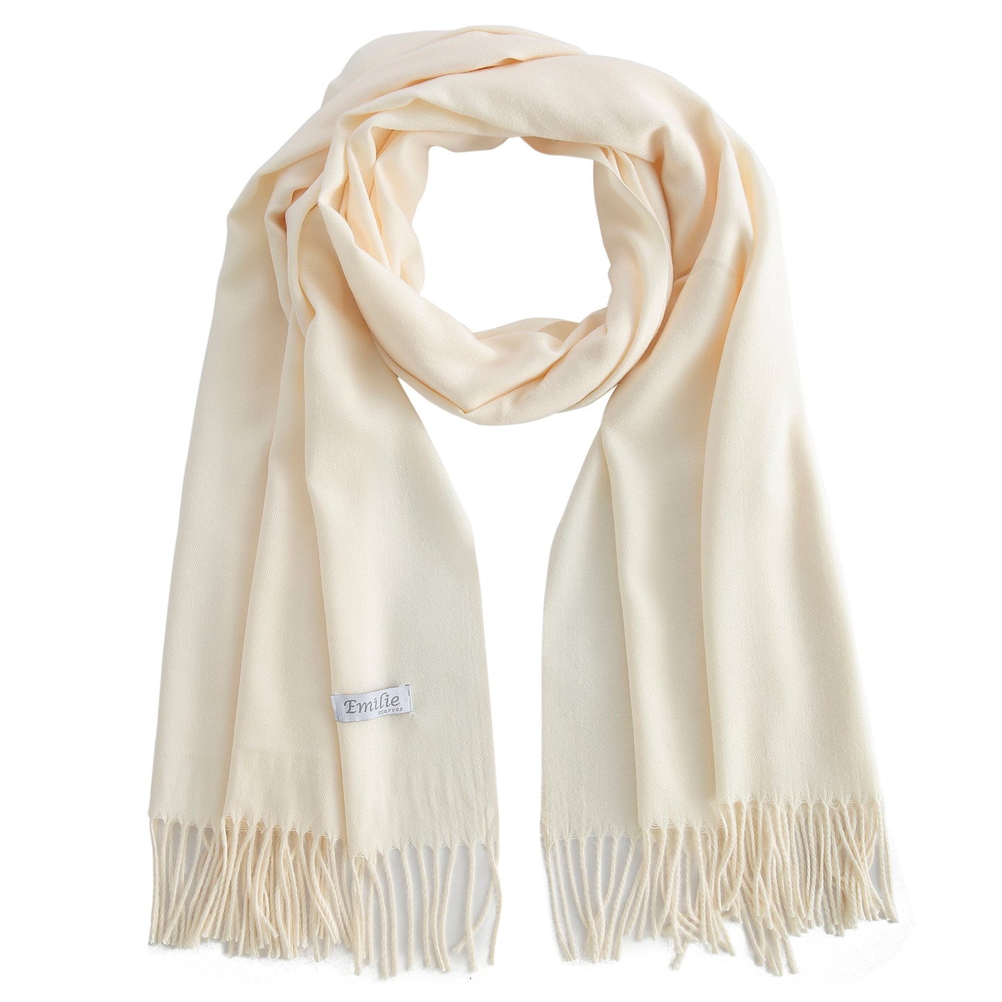 Pashmina scarf vanilla cream