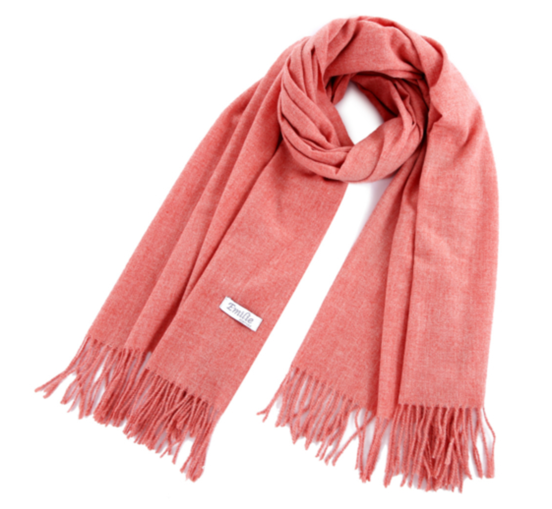 Pashmina sjaal gemêleerd roze