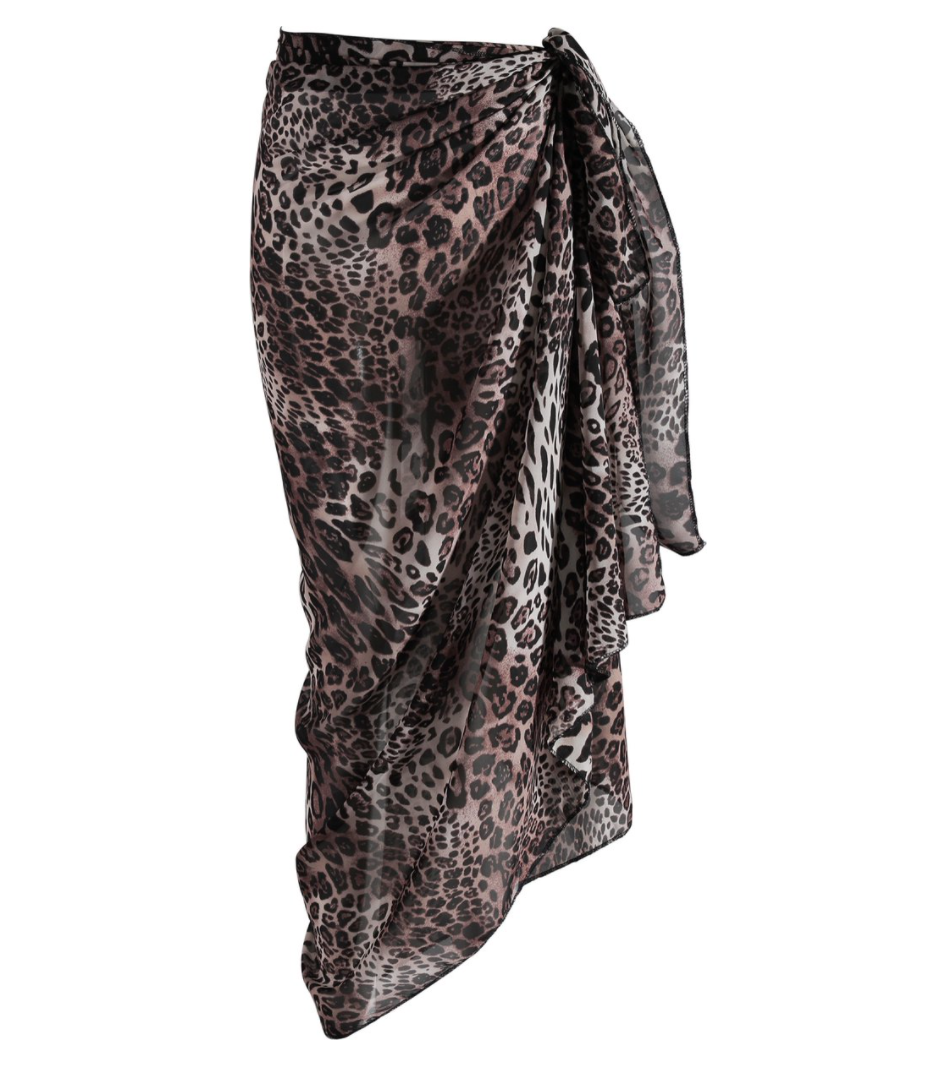 Pareo leopard print