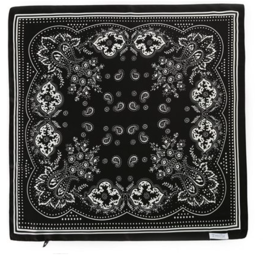 Silky bandana black