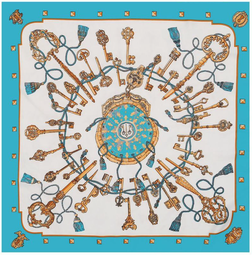 Scarf with print