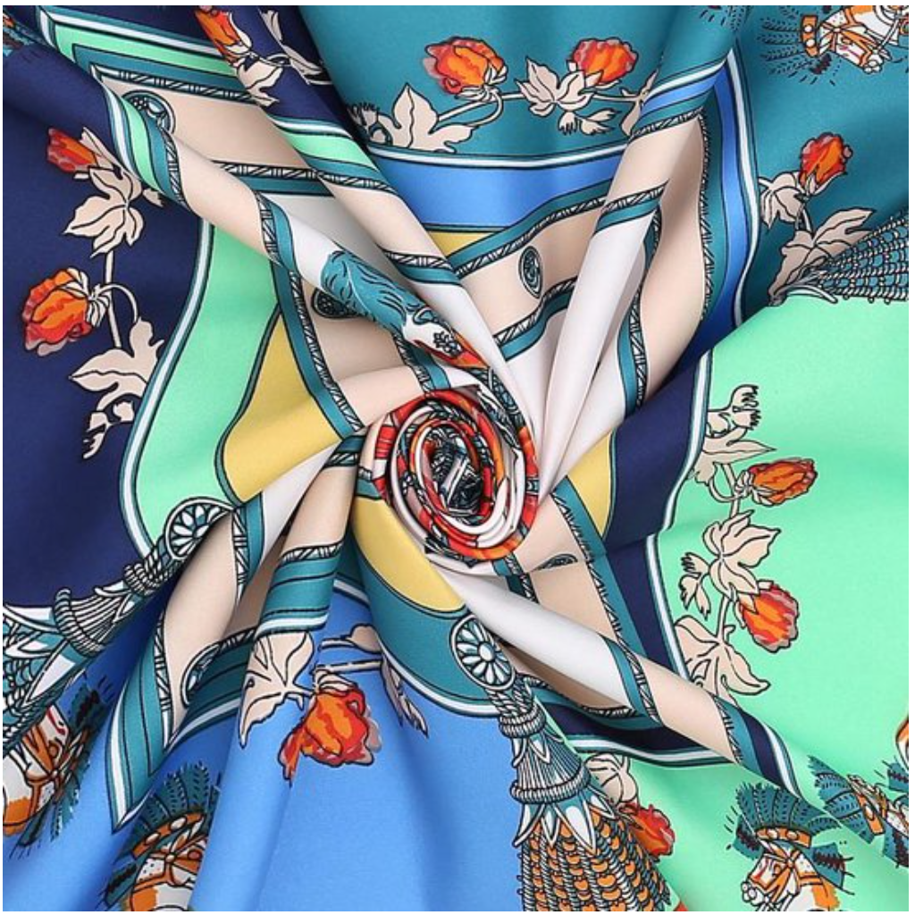 Scarf with print