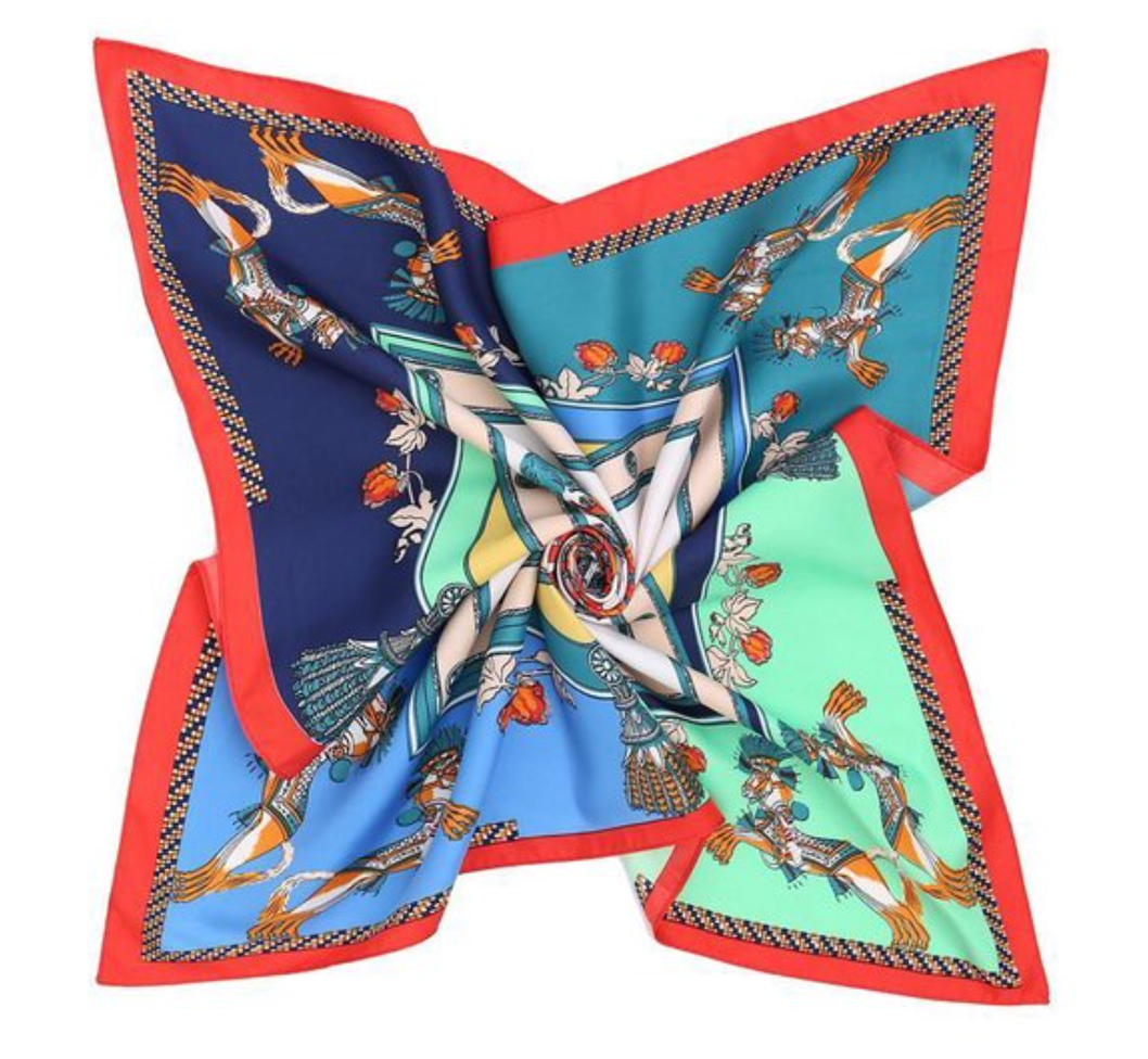 Scarf with print