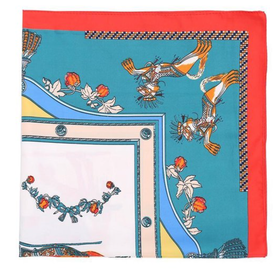 Scarf with print