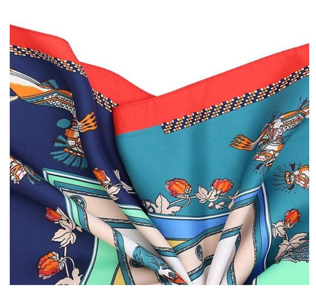 Scarf with print