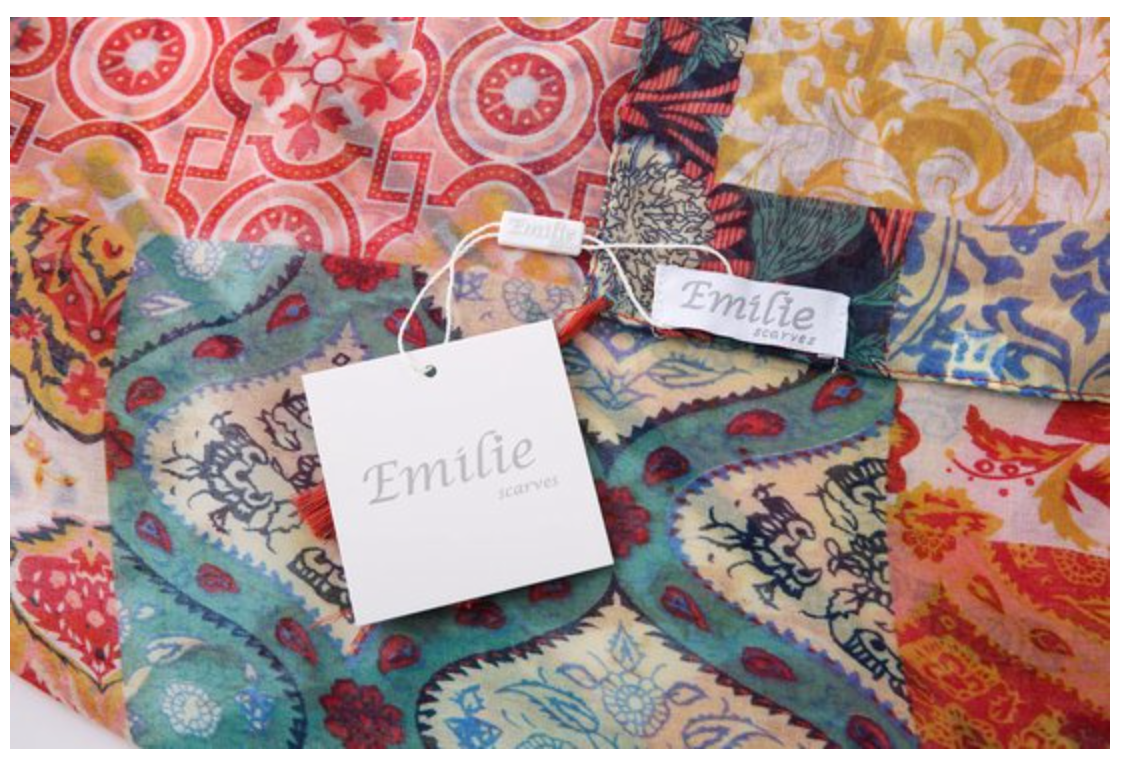 Ibiza scarf floral print