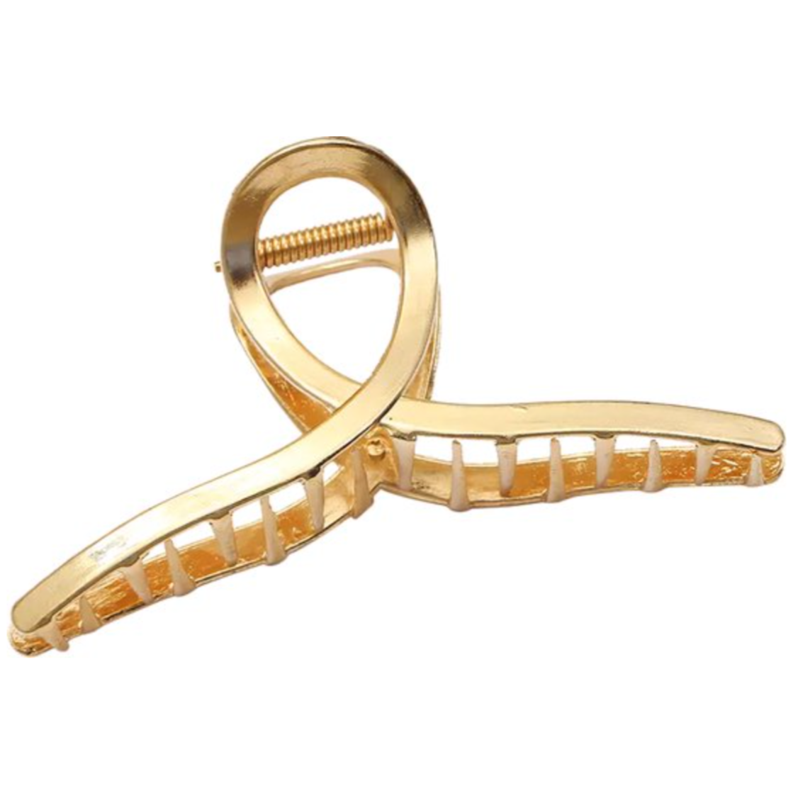 Hair clip twist gold