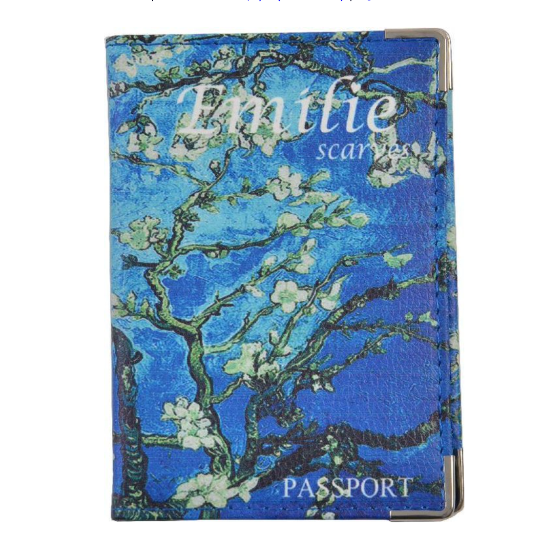 Passport cover Van Gogh Almond Blossom