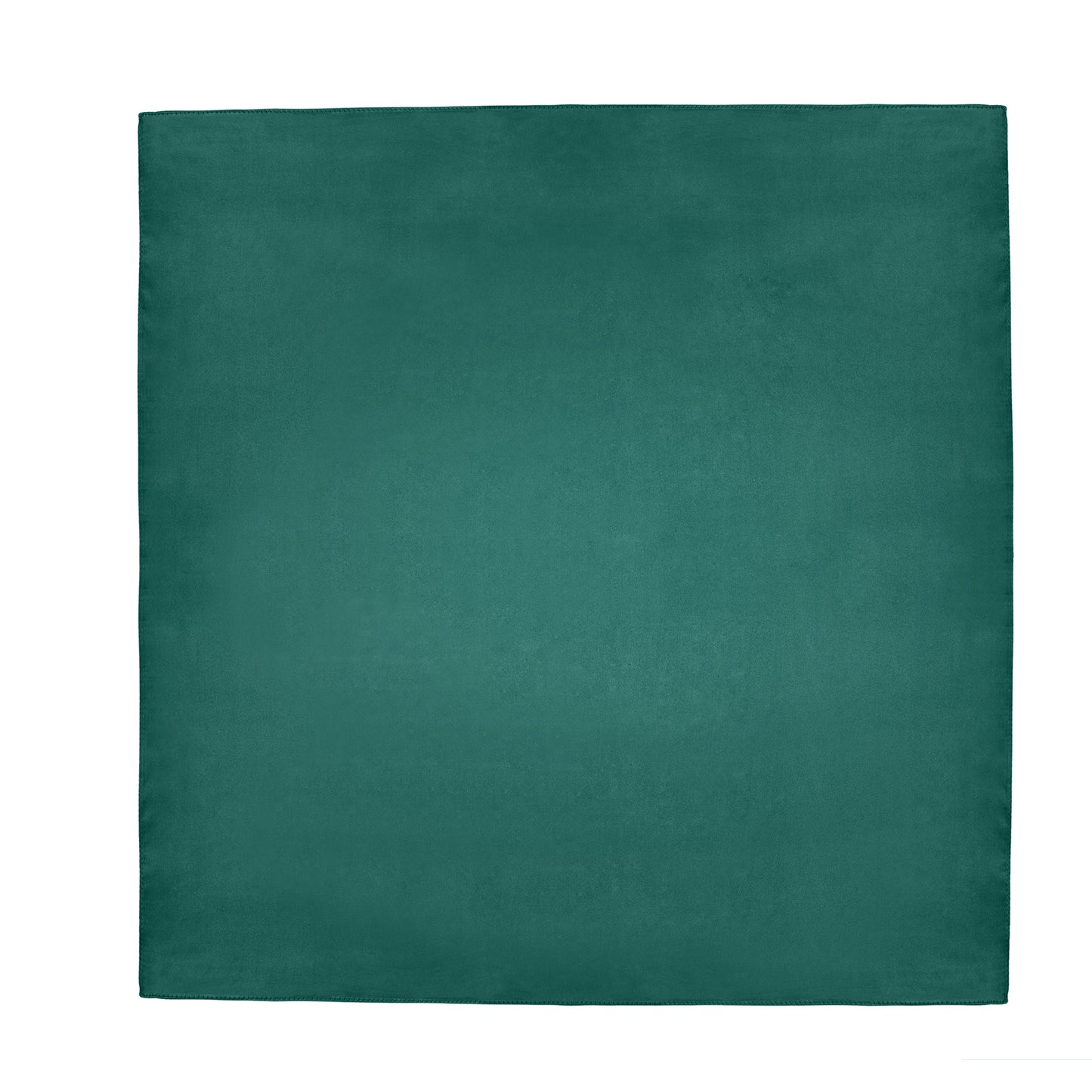 Scarf satin square dark green