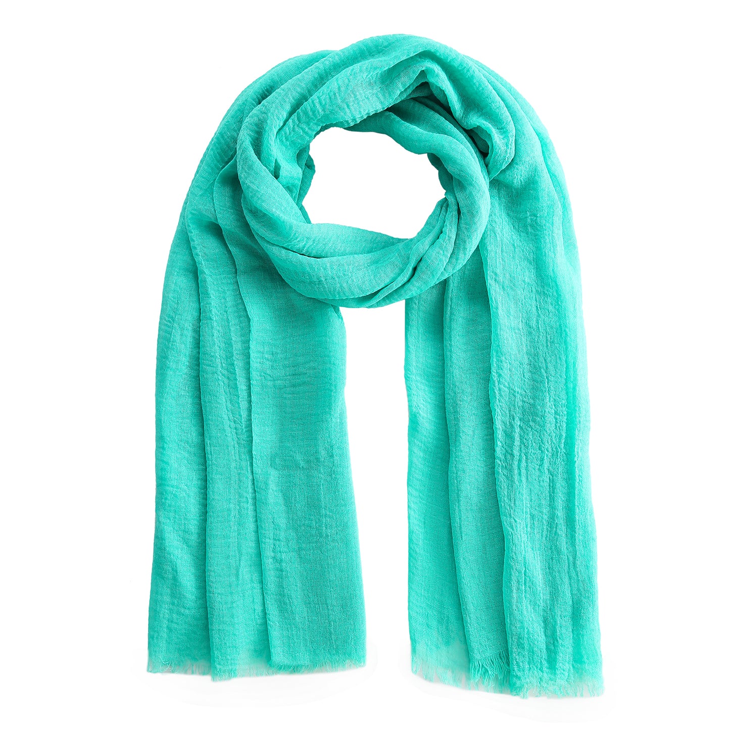 The all time essential scarf zeegroen