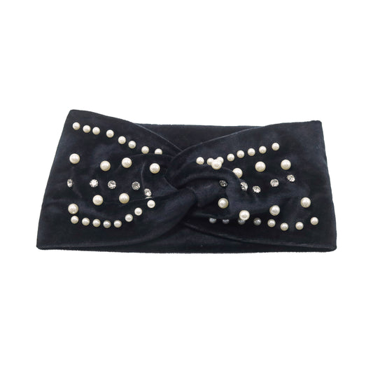 Pear headband black