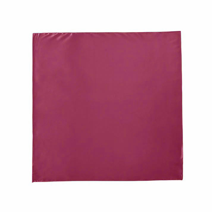 Square satin scarf fuchsia wine red burgundy