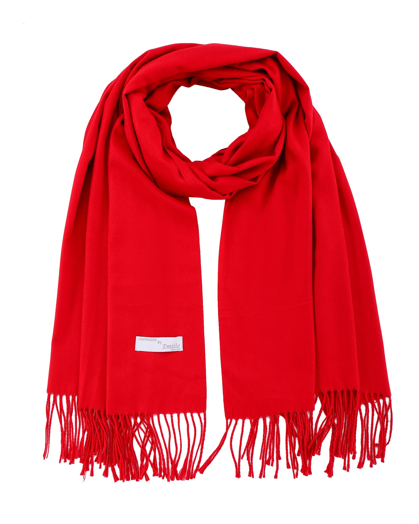 Pashmina sjaal rood