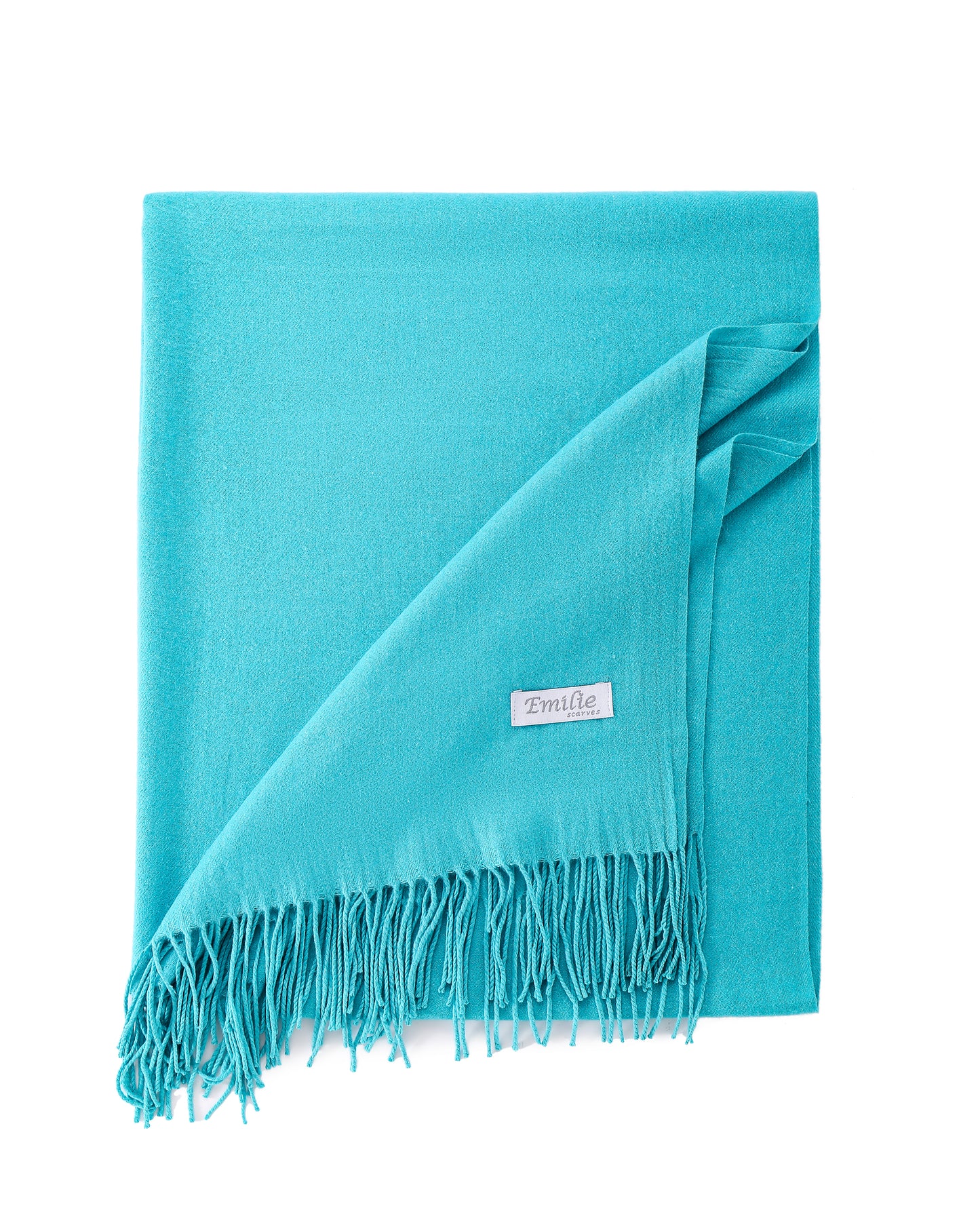 Pashmina sjaal morpho blauw