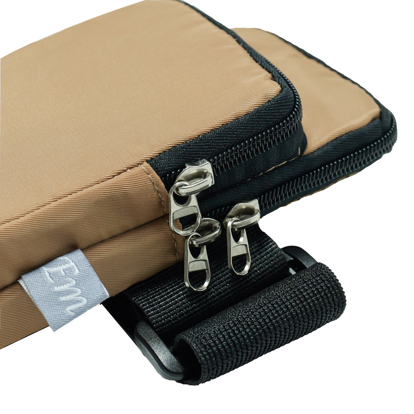 Sports Arm Phone Belt – Water-Resistant Running Armband (17x9cm)-beige