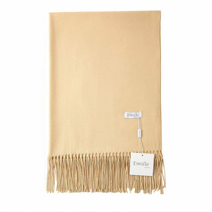 Pashmina beige  200X70CM 100% gerecycled polyester