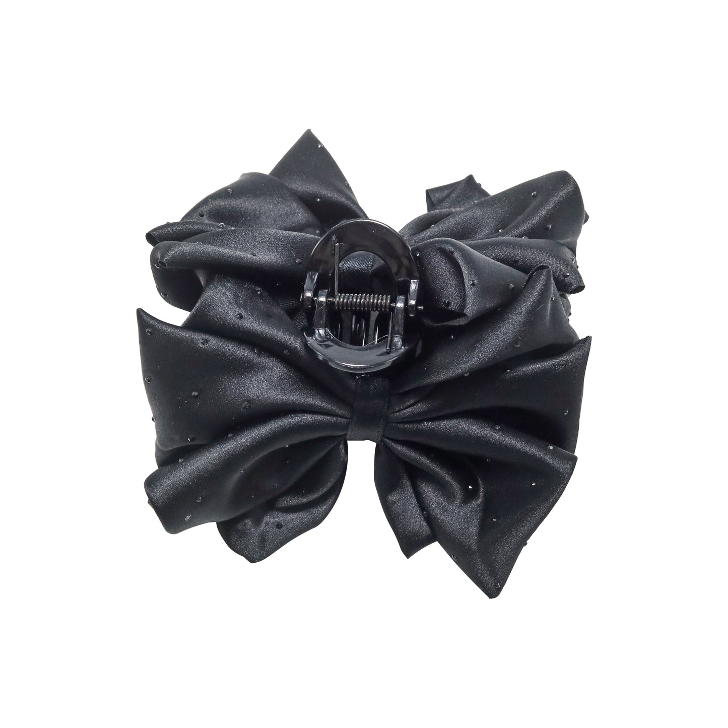 Hair clip black bow