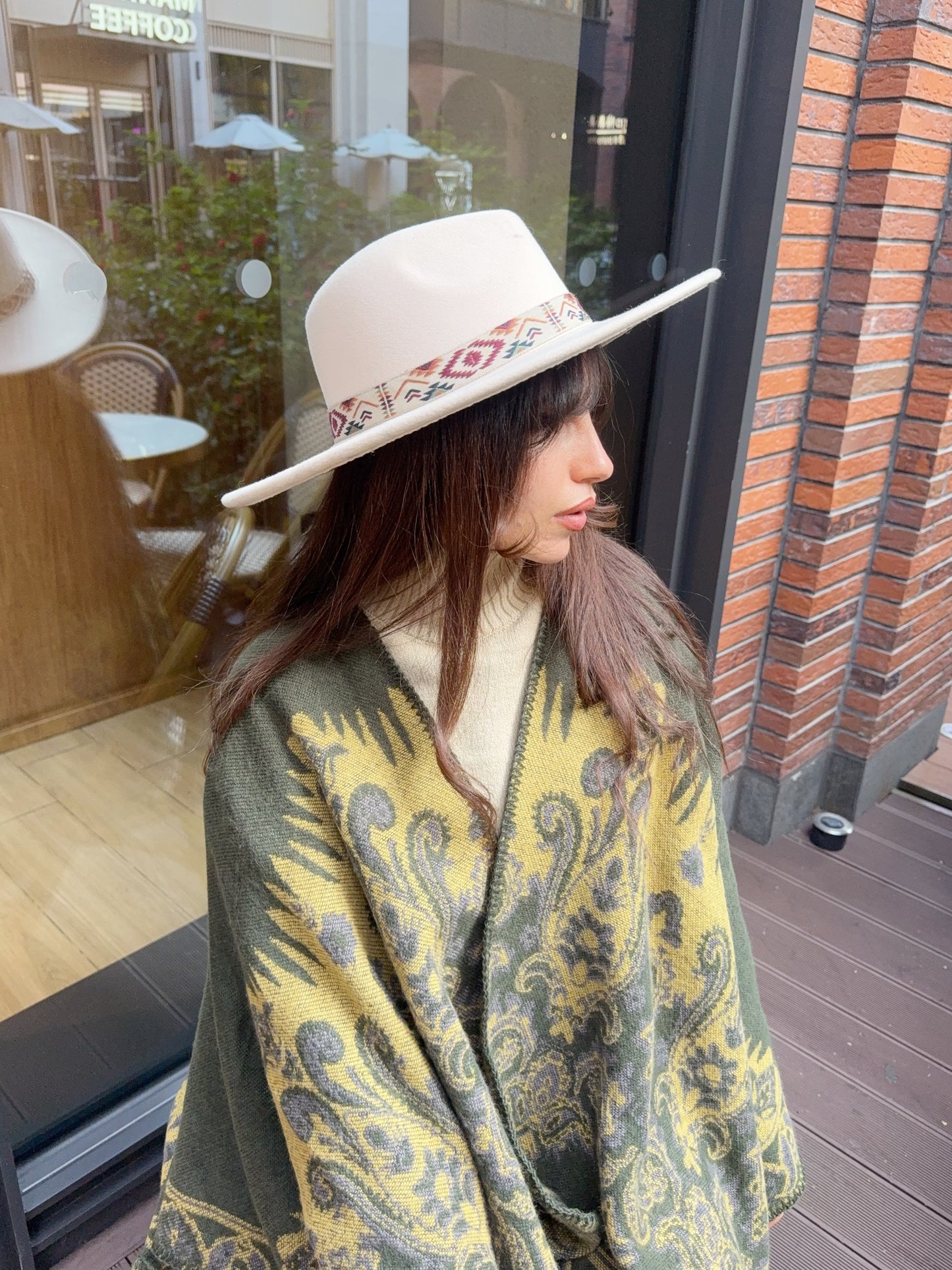 Fedora Hat creamy white