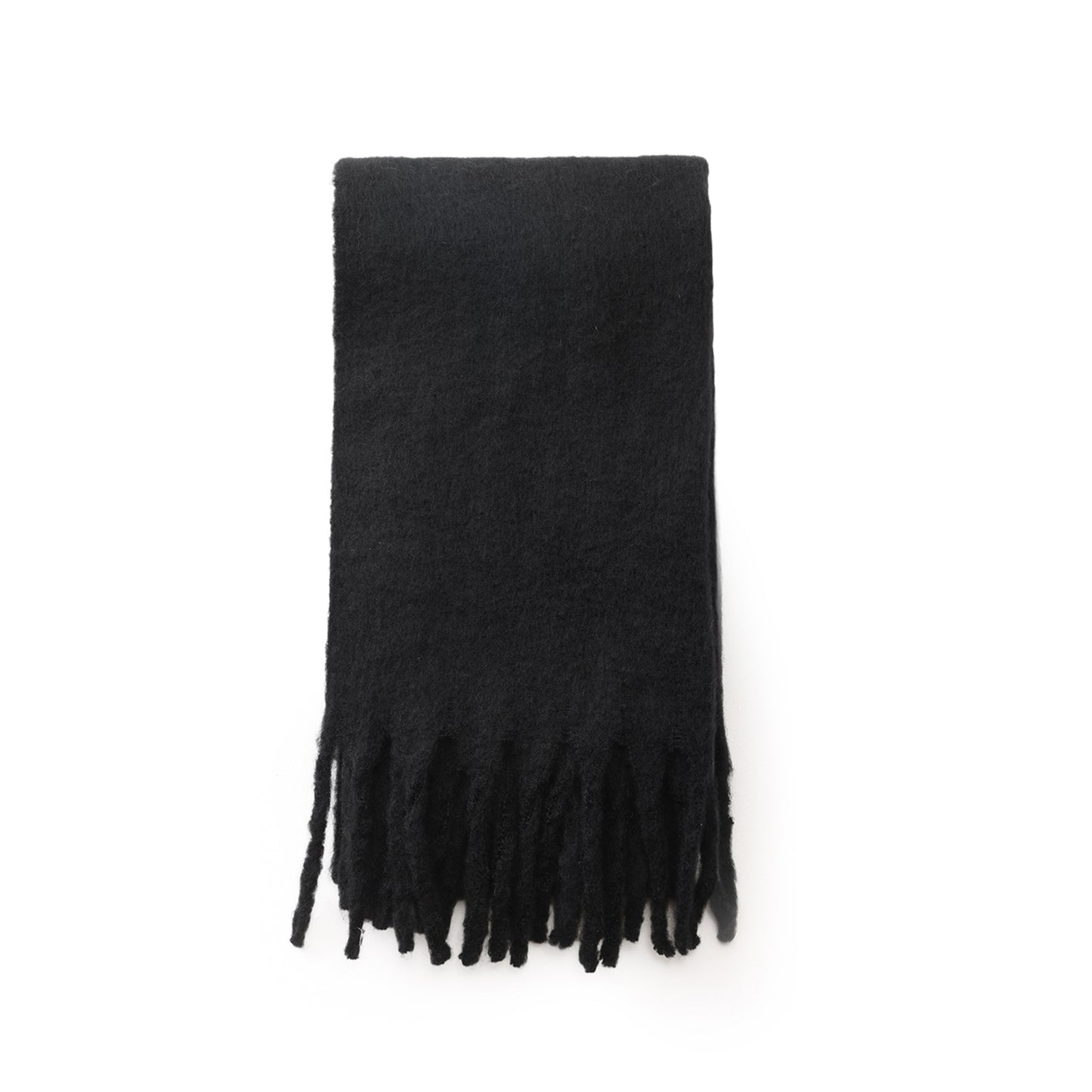 Winter scarf black