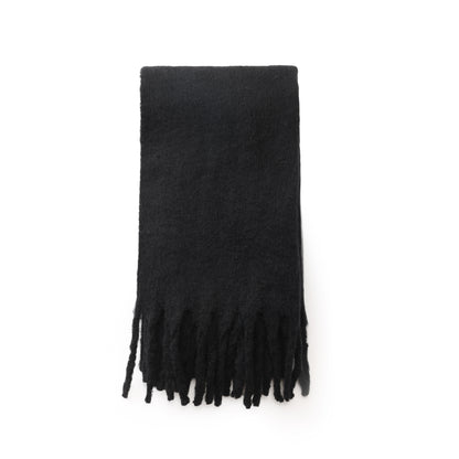 Winter scarf black
