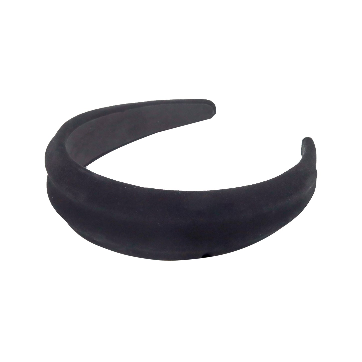 Velvet headband black