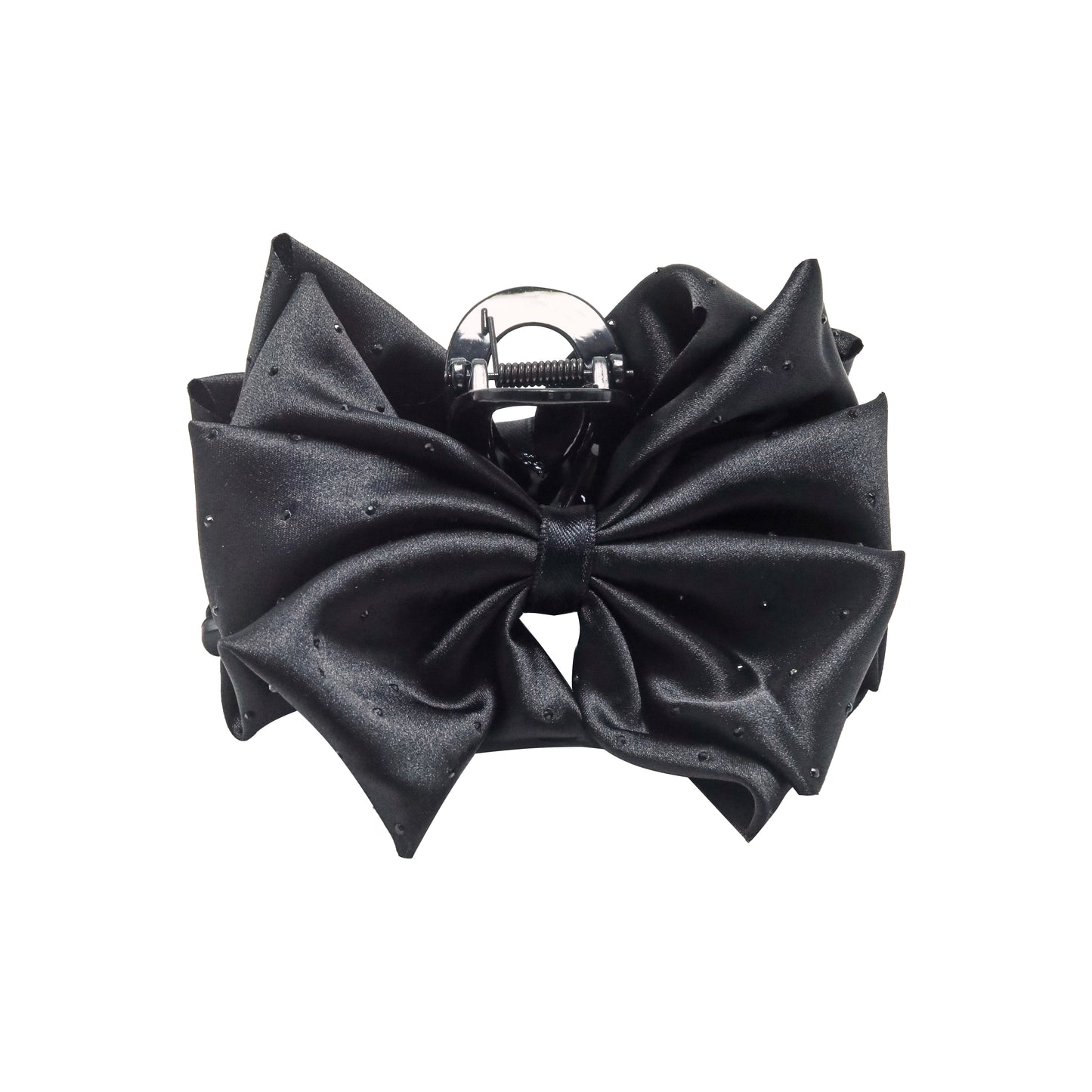 Hair clip black bow