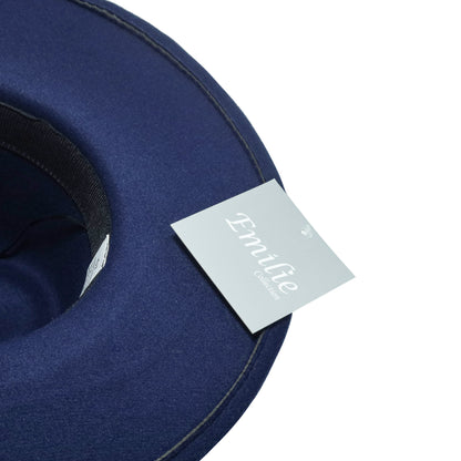 Fedora Hat navy blue