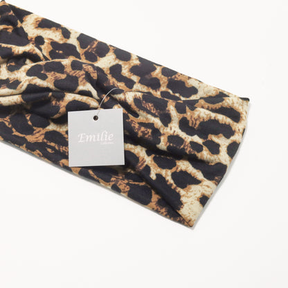 Headband  leopard print