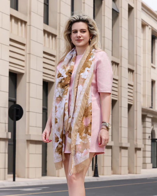 Scarf with print