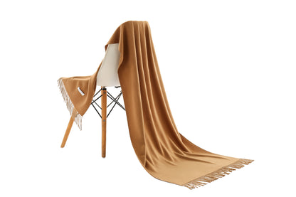 Pashmina sjaal camel