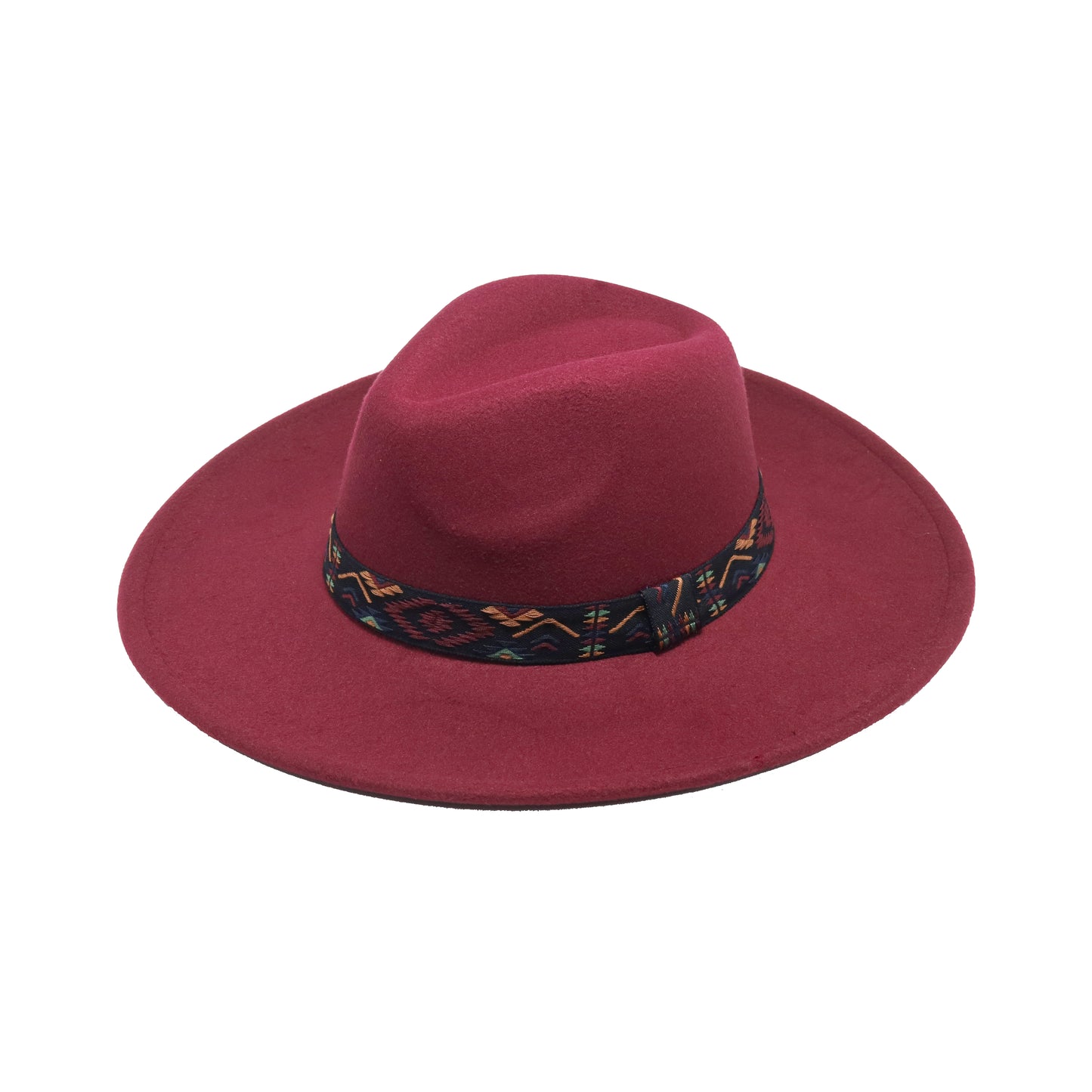 Fedora Hat burgundy red