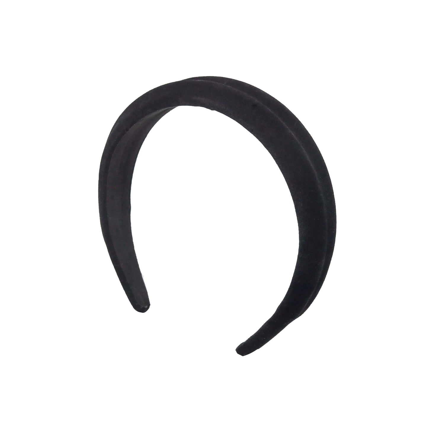 Velvet headband black