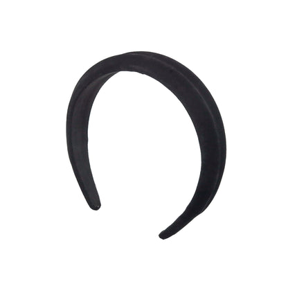 Velvet headband black