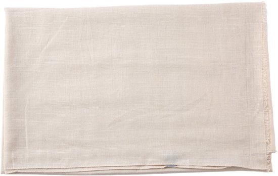 Pareo beige ecru long viscose mix