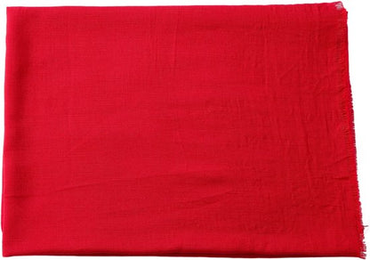 Pareo red long viscose mix