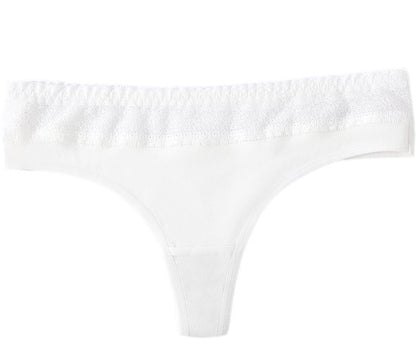 Thong 5 pieces cotton lace