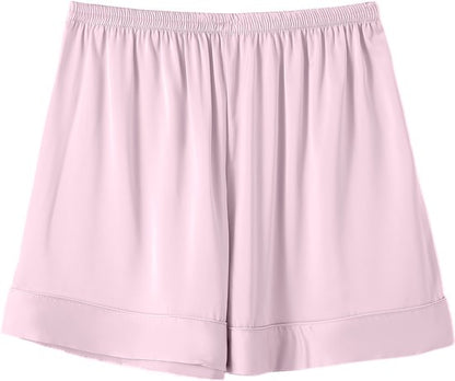 Pyjama short pyjama  pink satin medium