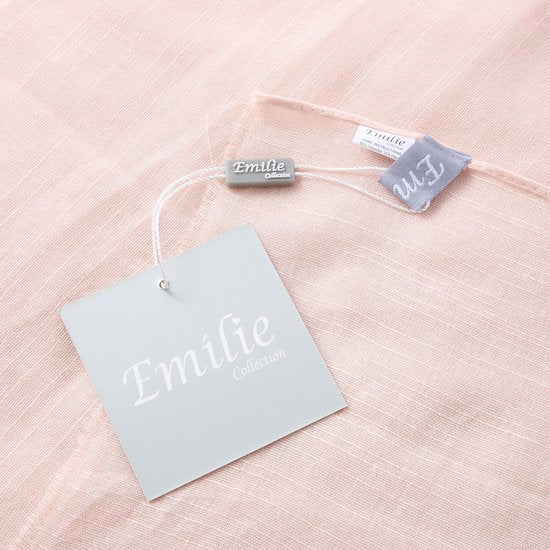 Pareo pink light pink long viscose mix