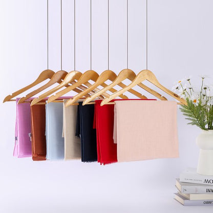 Pareo red long viscose mix