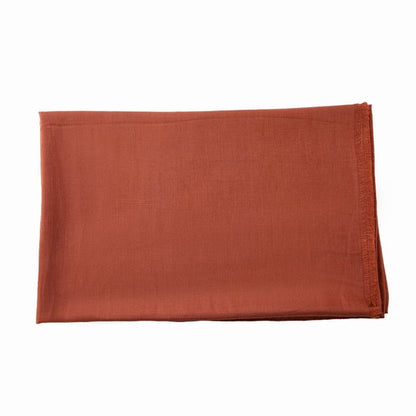 Pareo brown terracotta long viscose mix