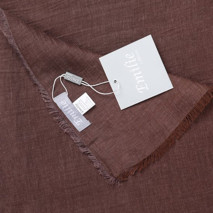 Pareo linen mix 190X120CM brown