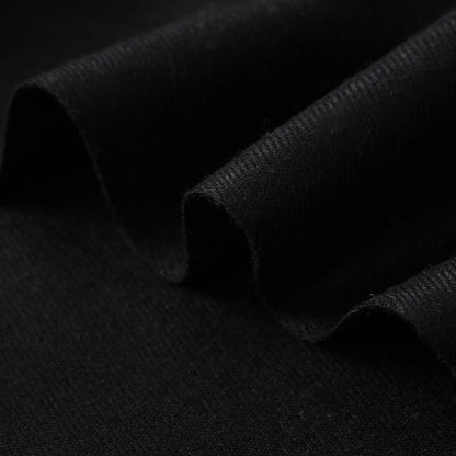 Black shawl pashmina XL 100% recycled polyester 220X90CM